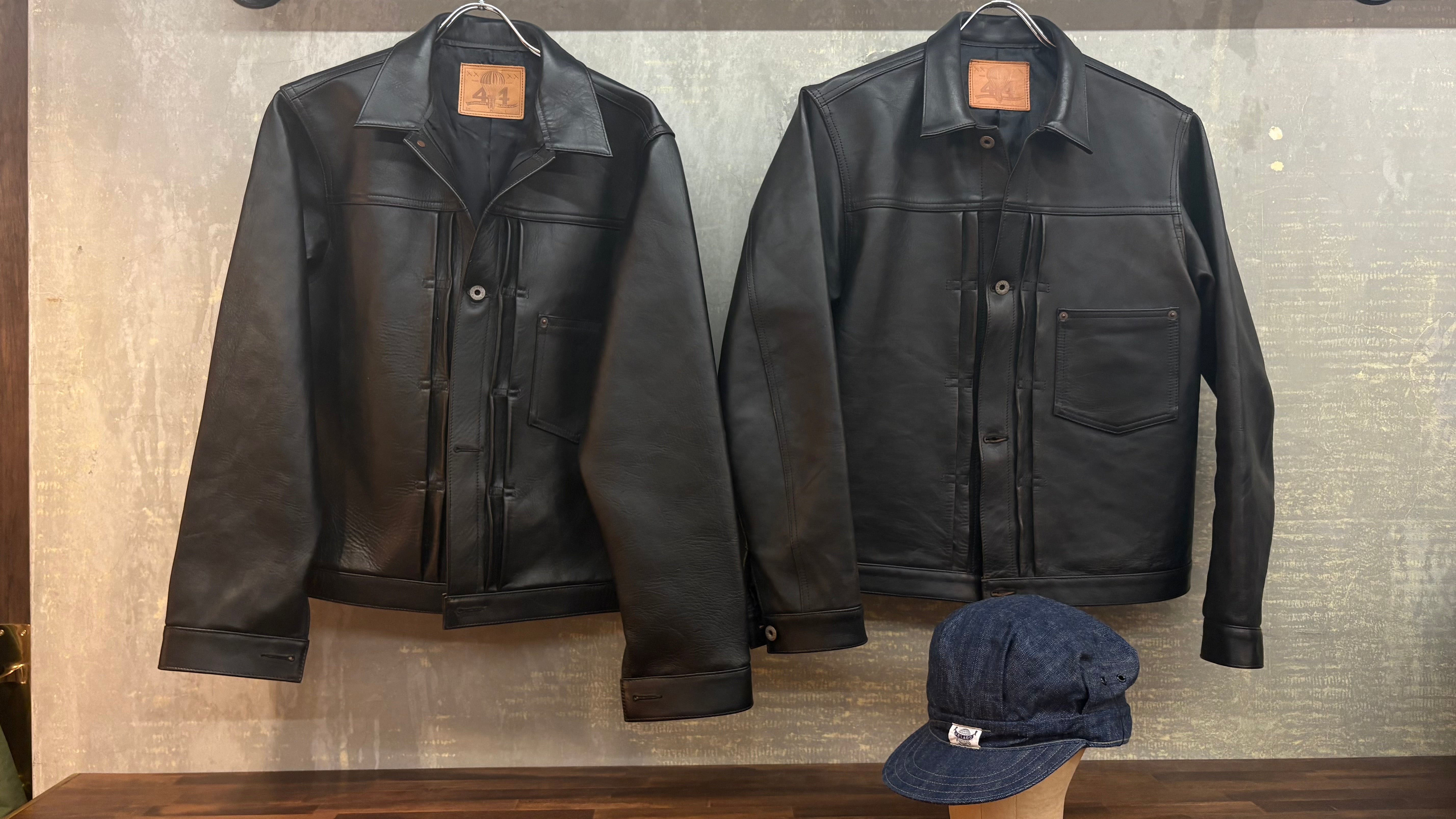 大戦モデルの革バージョンを再現ー44 Leather Jacket～Flagship Store
