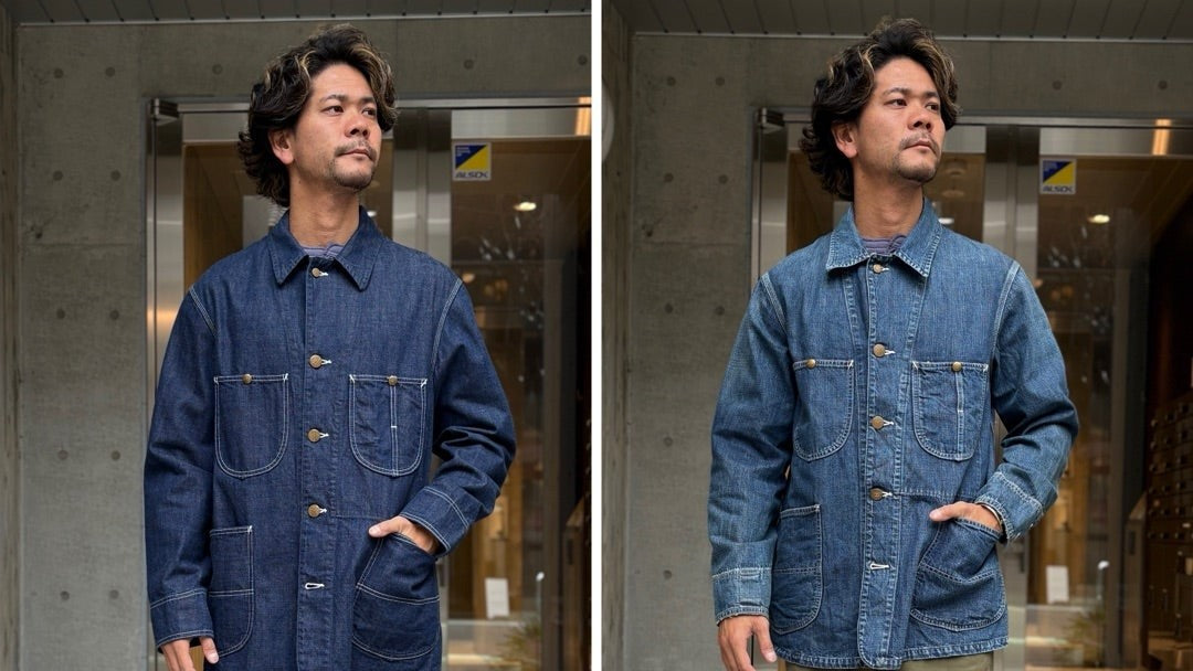 491J COVERALL VINTAGE FINISHワンウォッシュとの比較〜【WEST】 – JELADO