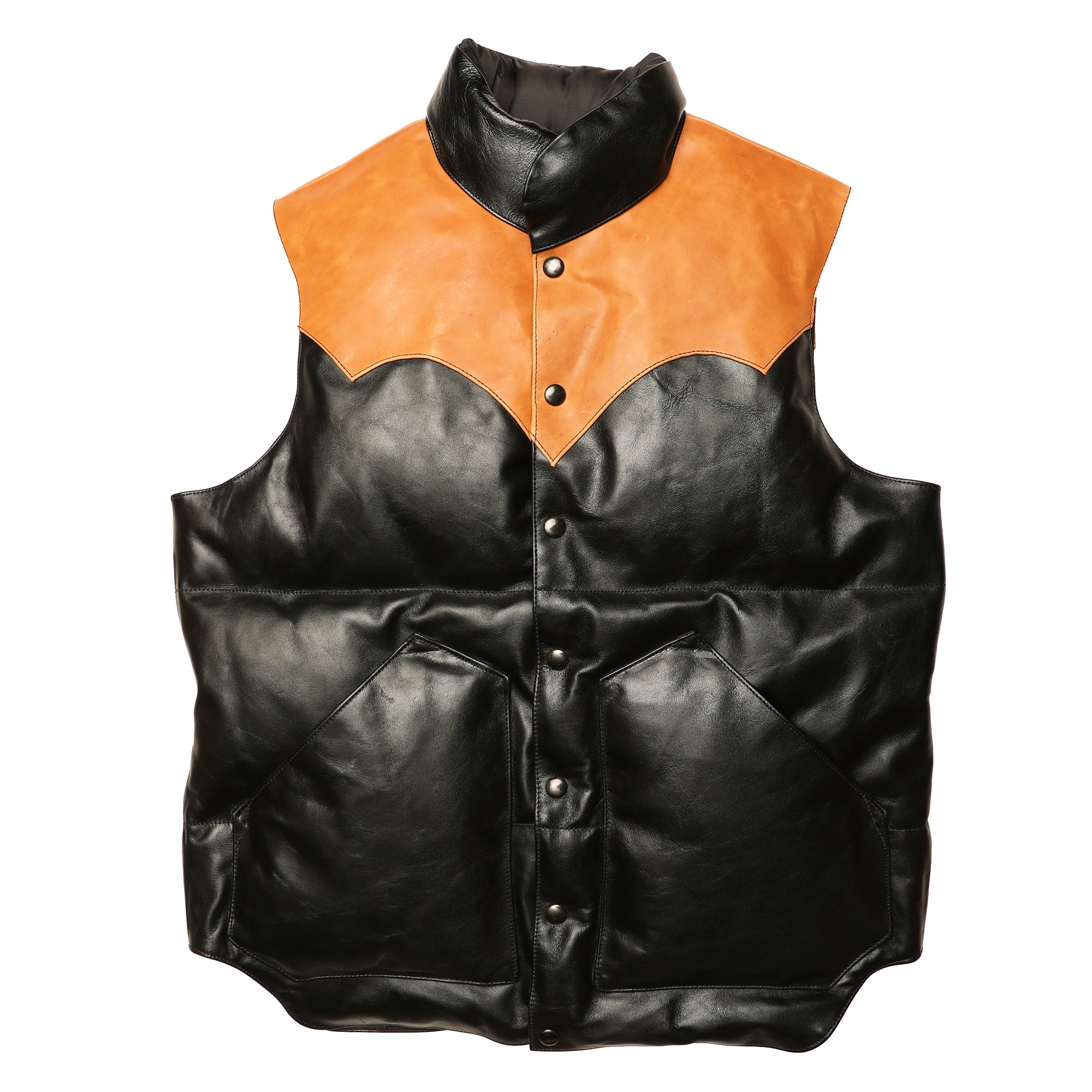 Rainbow Country Down Vest(Duo-tone) 