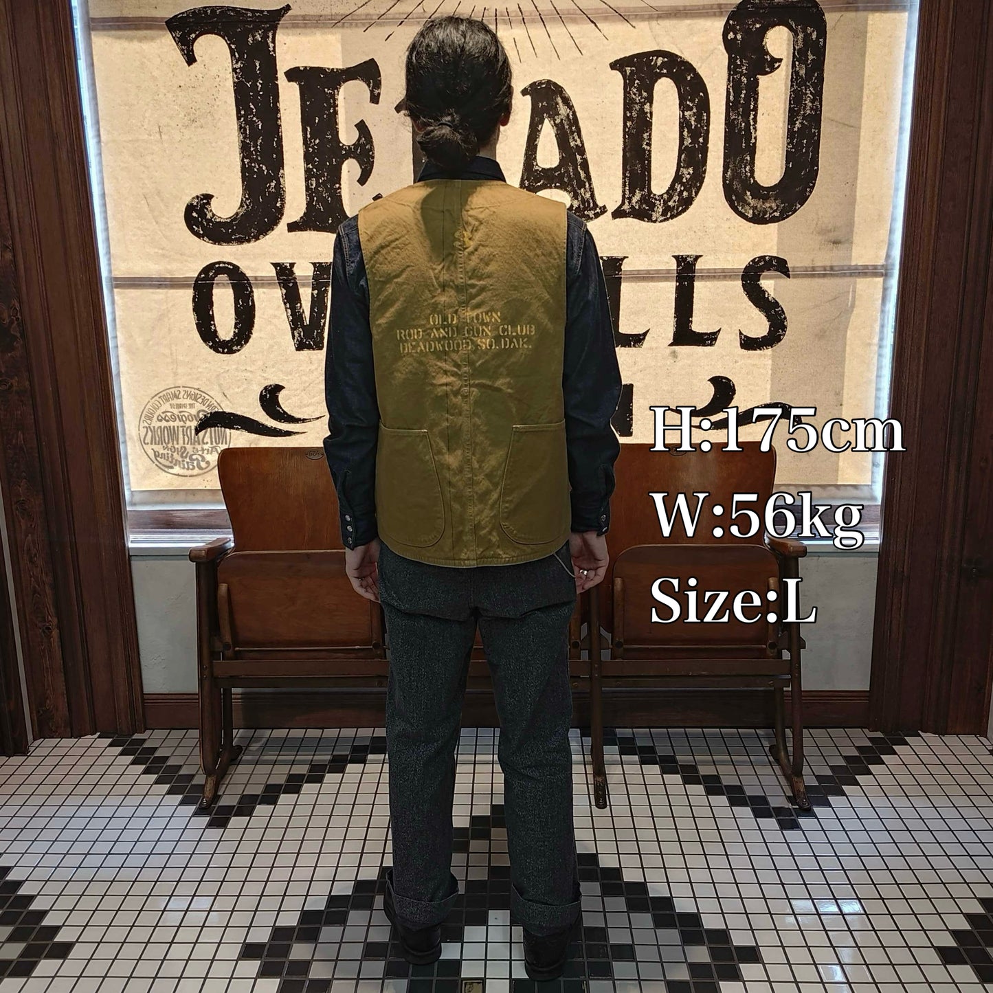 COLIMBO Bear Country Lumberjack Vest "DEADWOOD RGC" 【ZA-0111】