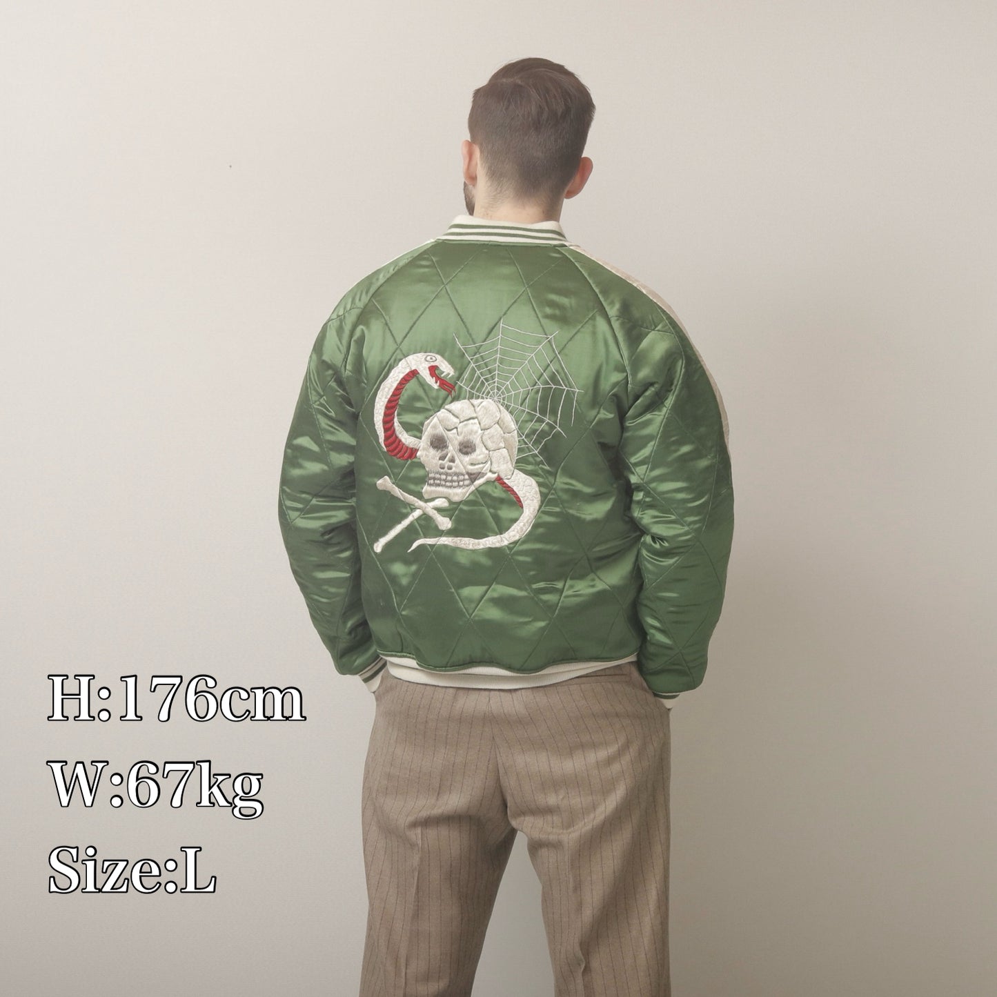 【Coming Soon】JELADO Skull Snake Souvenir Jacket 【JP23423】
