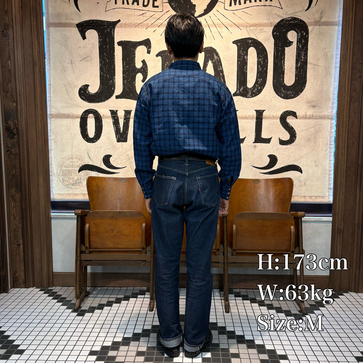 Vaquero Plaid Shirt 【JP23127】