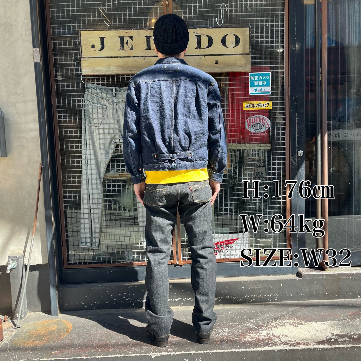 JELADO Last Resort 66 Black Denim【JP01314】