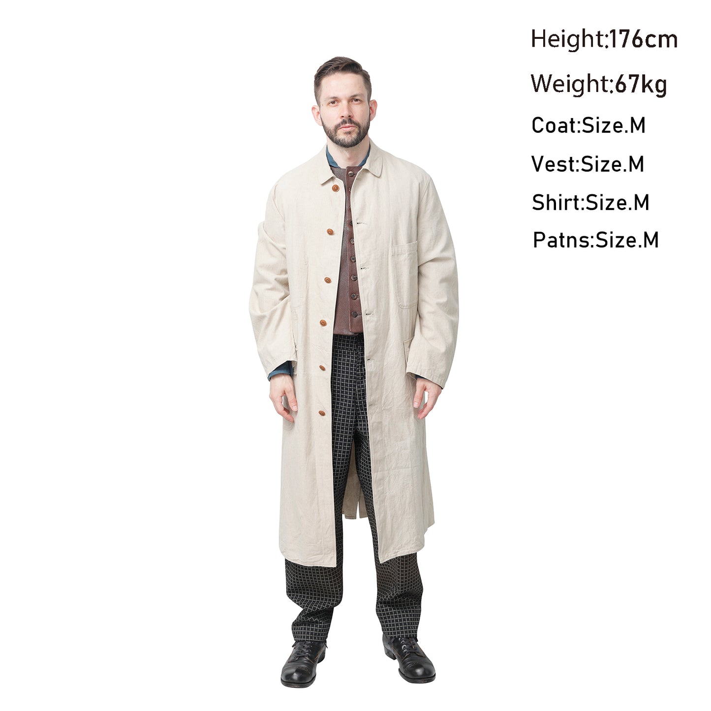 The 2 Monkeys Métis Duster Coat【TM13451】
