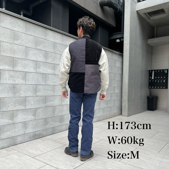 Padded Vest Black【JDG23539】