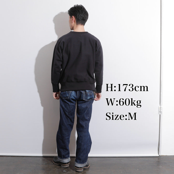 Warmup Reverse Weave Crew Neck Sweat【AB12241】