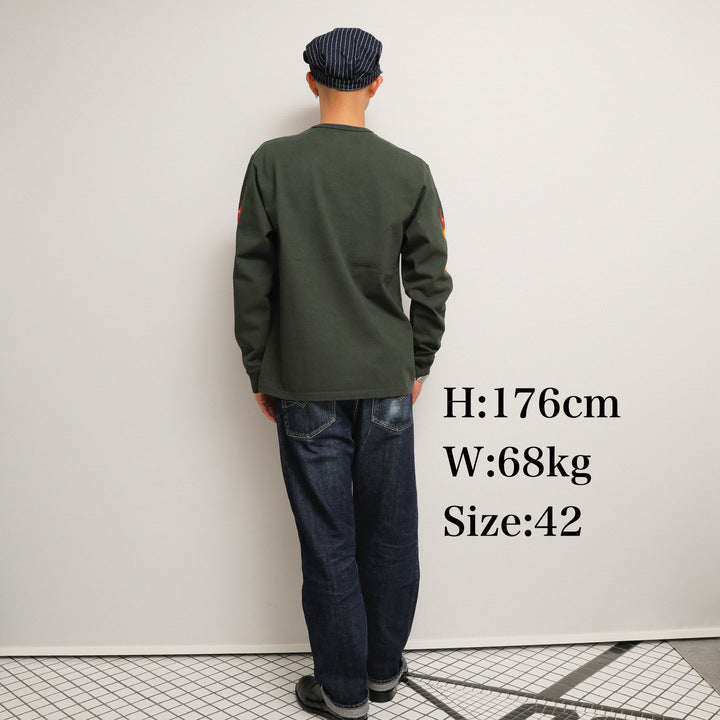 Flame Sleeve Tee【AB13233】