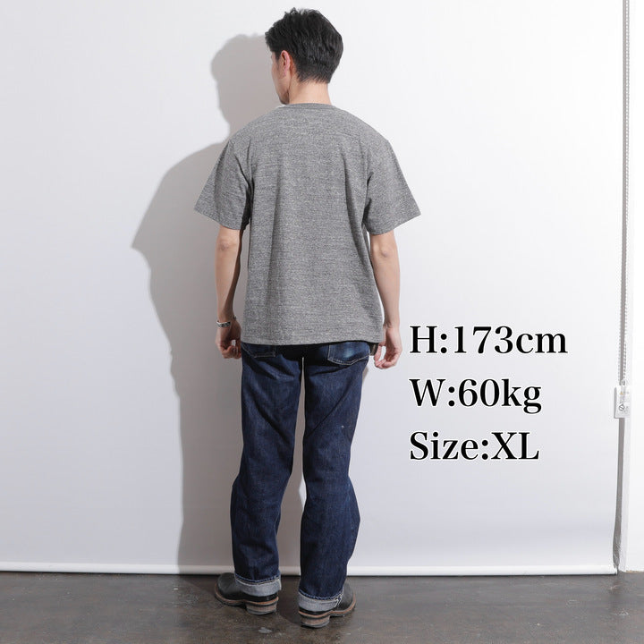 16/- 丸胴撚杢 Tee【AB12240】