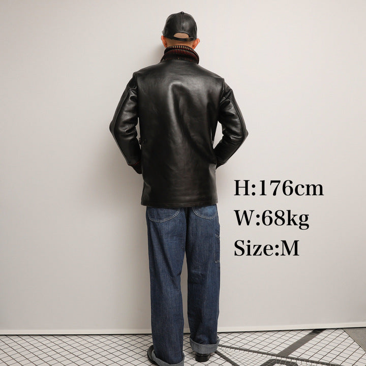 POMONA Leather Pharaoh Jacket【SG94412】