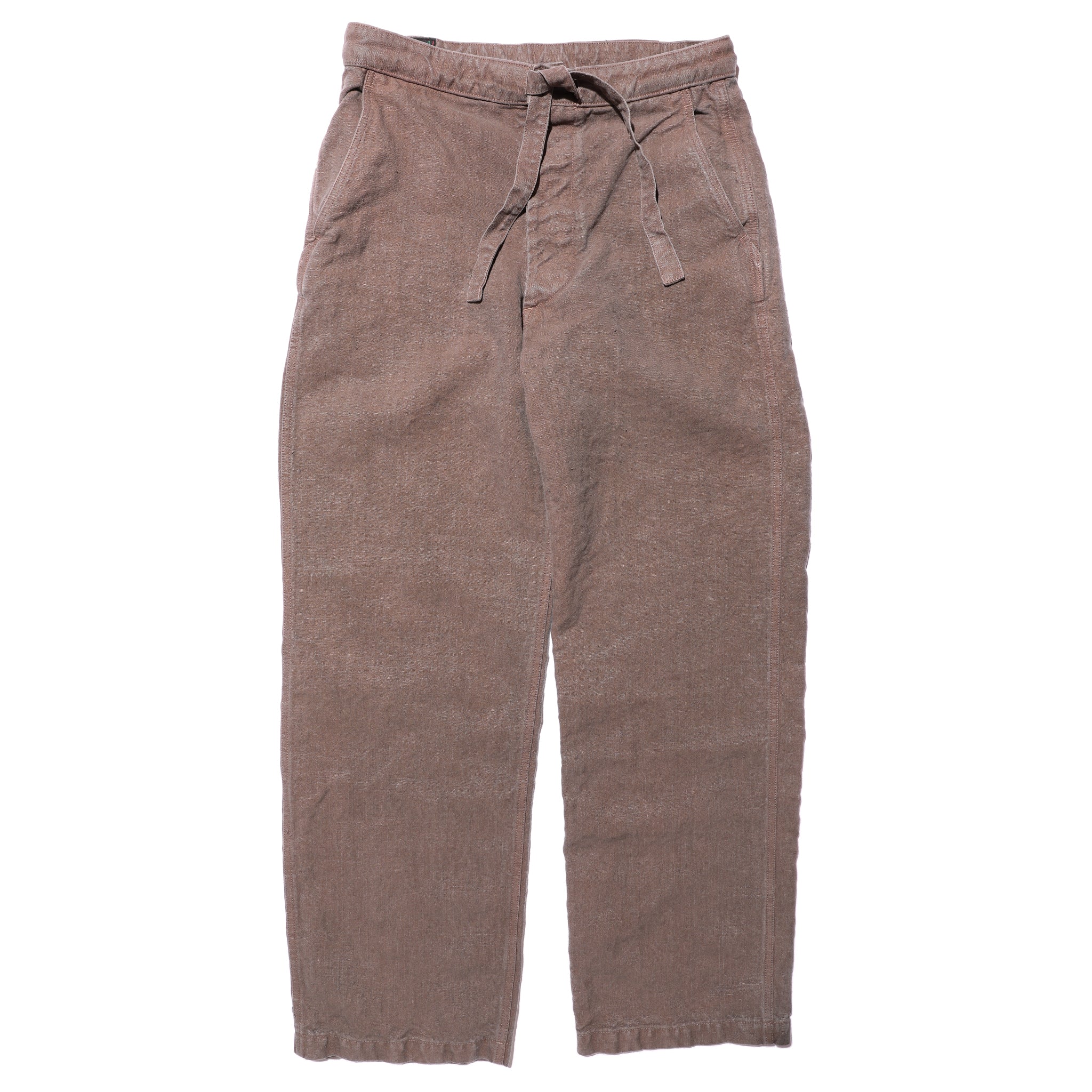 全ての 2019SS M Linen Wide mameSatin The 2 Fabric Pants【TM81332】 Wide Pants  Italy サイズ 2 – パンツ