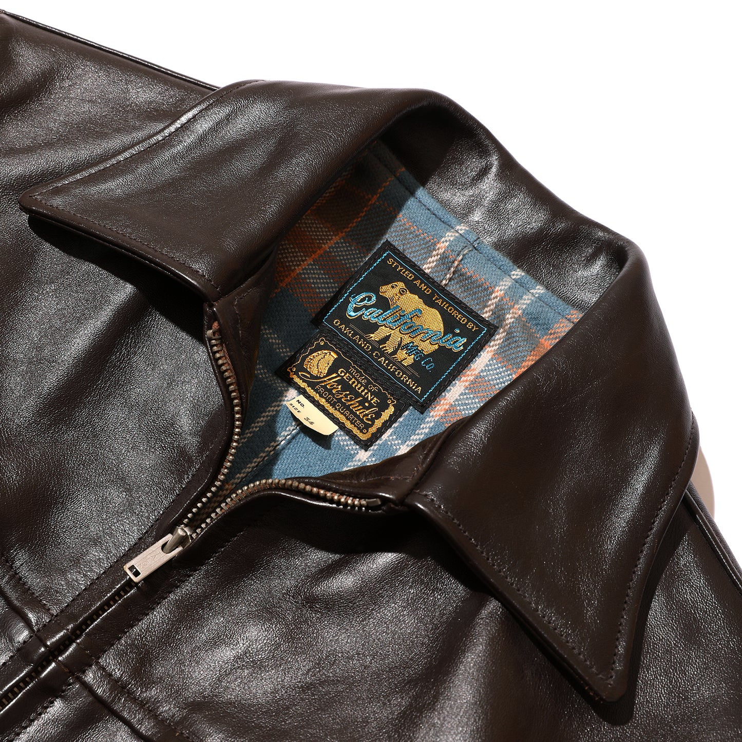 Rainbow Country 40's Horsehide Sports Jacket Seal Brown【RCL-10046H】