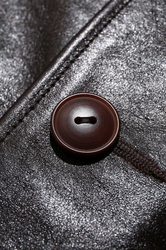 Rainbow Country Horsehide Car Coat "SPIDER" Seal brown【RCL-10065H】