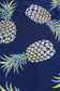 Kona Bay Hawaii Pineapple Aloha Shirt (パイナップルアロハシャツ)【BK-RA2004】