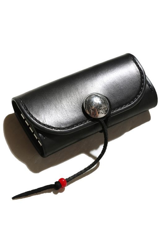 JELADO High Aging Saddle Leather Key Case(ハイエイジングサドルレザーキーケース) Black Generated【TSJL-15】