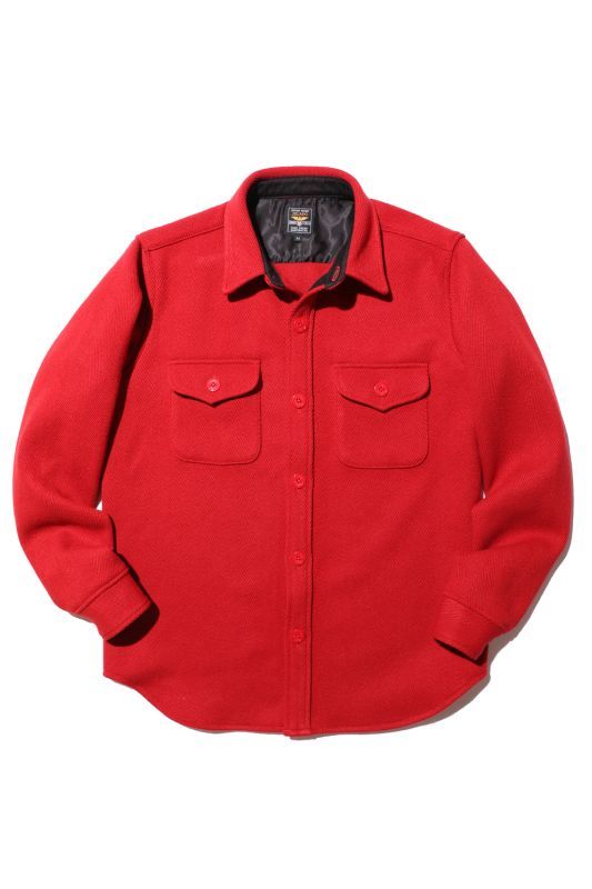 JELADO C.P.O Shirt(シーピーオーシャツ) Old Red【CT53101】