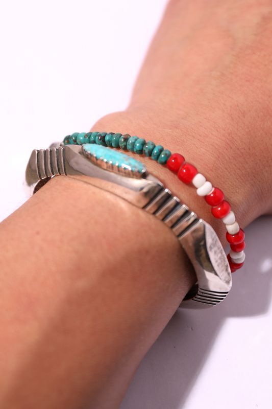 SunKu/サンク American Flag 1連 Blacelet【SK-157】