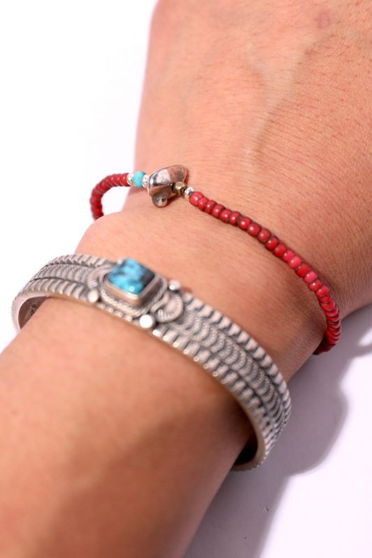 SunKu/サンク Anitique Beads Bracelet(1連)【SK-203】