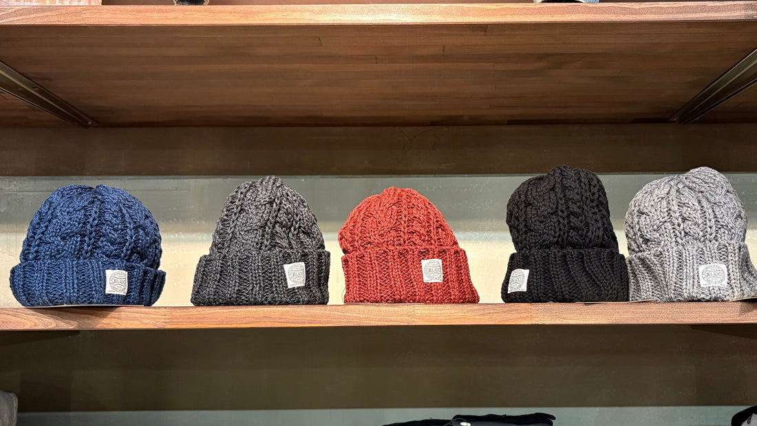Classic Cable Watch Cap Indigo is back in stock! ~Flagship Store~