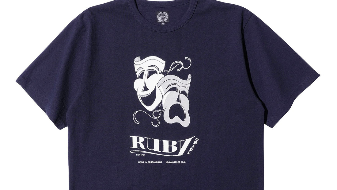 Vintage-inspired print T-shirt – RUBY GRIL Tee ~Flagship Store~