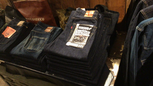 JELADO で最も太いジーンズ、55デニムが再入荷！～Flagship store～