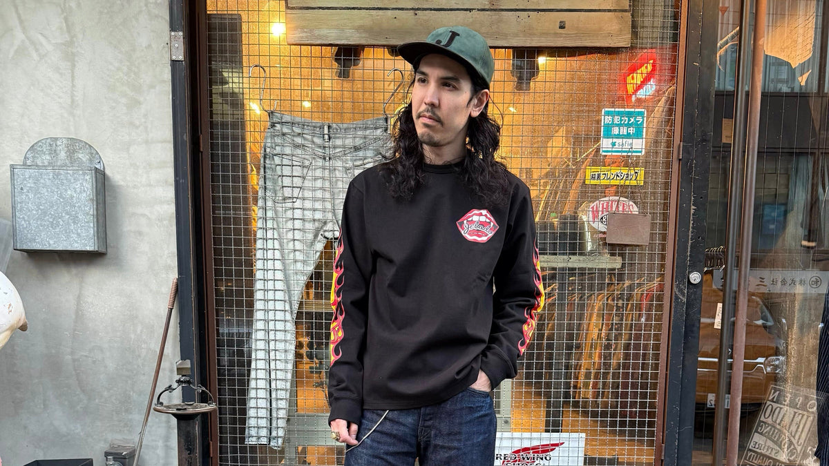 ファイヤーパターンのロンT 入荷！~Flagship Store~ – JELADO