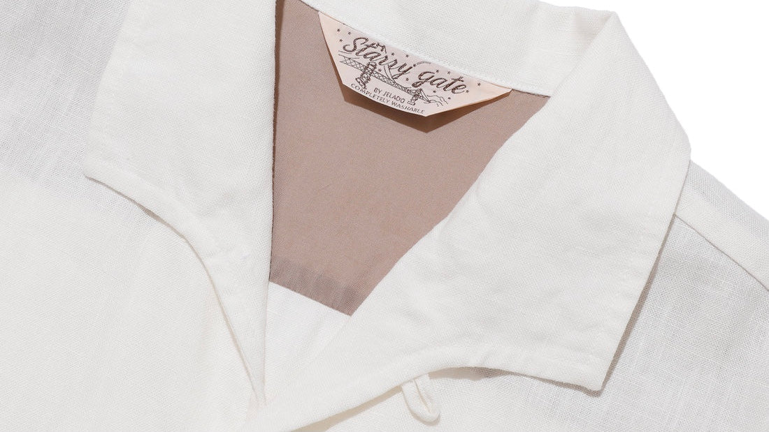 JELADO's summer staple, the short-sleeved Vincent shirt - Flagship Store -