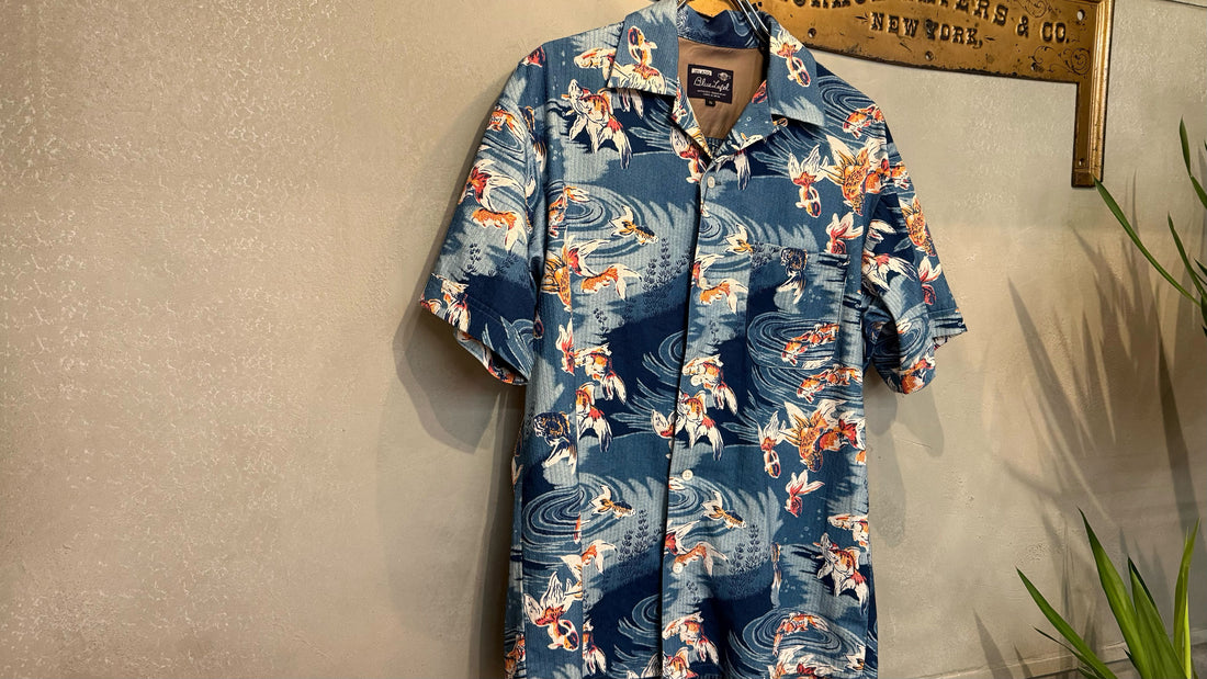 Indigo discharge printing at Hollywood - Flagship Store