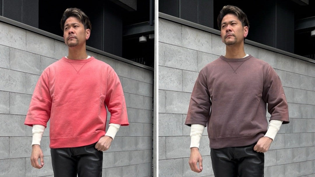 〜本日入荷の7分袖スウェット〜【WEST】