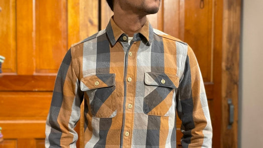 今年もネルシャツはショート丈が人気！？JELADO Union Worker Shirt(ユニオンワーカーシャツ)Short Length【JP72132.JP72133】