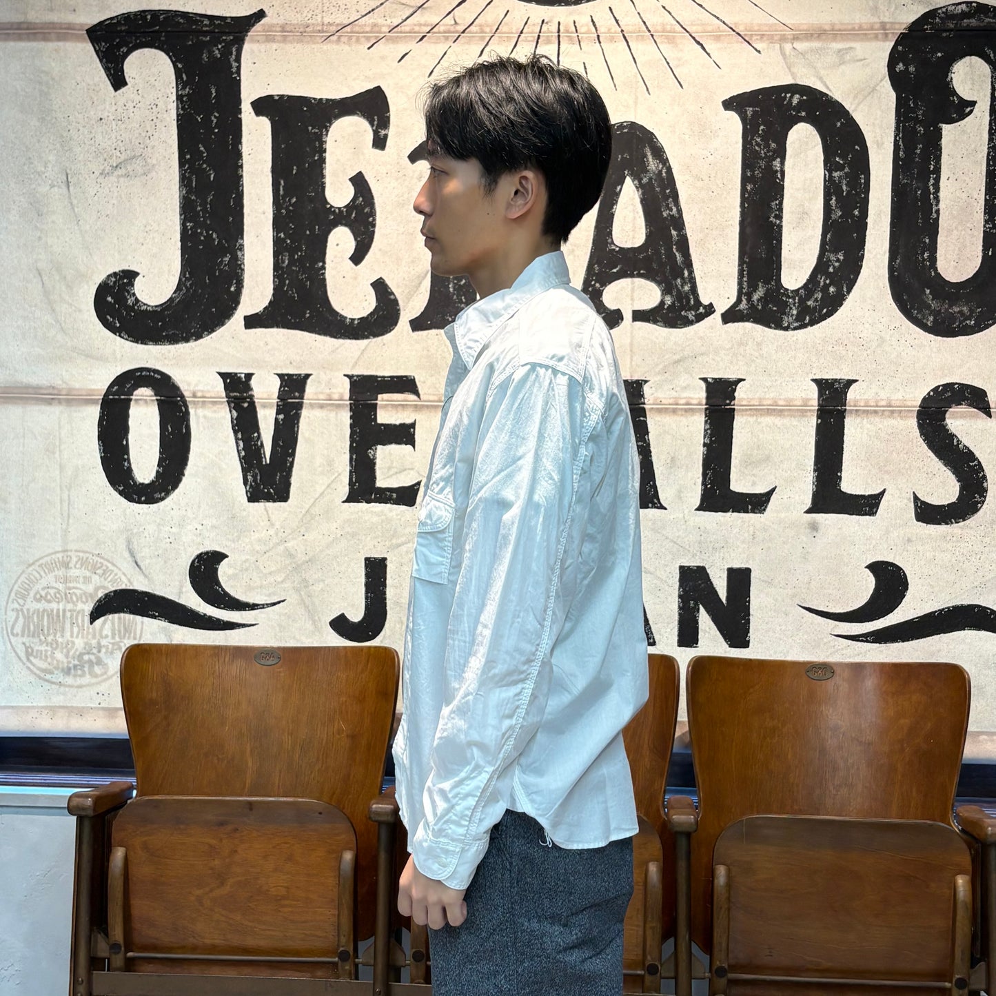 JELADO Smoker Shirt White【JP94133】