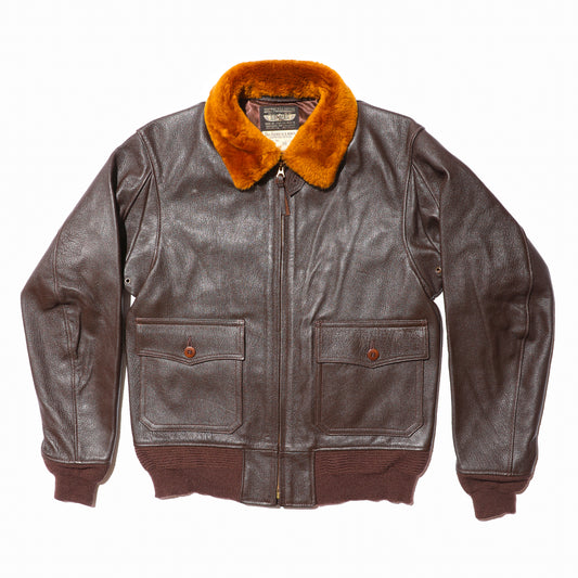 COLIMBO Hampton Roads Aviator’s JKT-Vege-tanned Goat skin body-【ZX-0142】