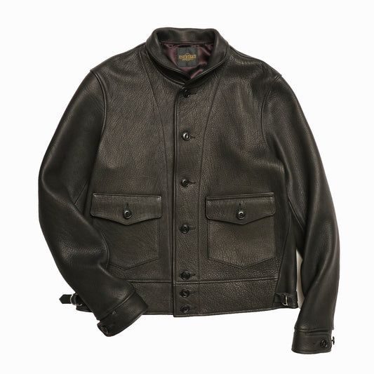 FINE CREEK ＆CO Joseph Jacket(ジョセフジャケット) Deerskin Black【ACJK054】