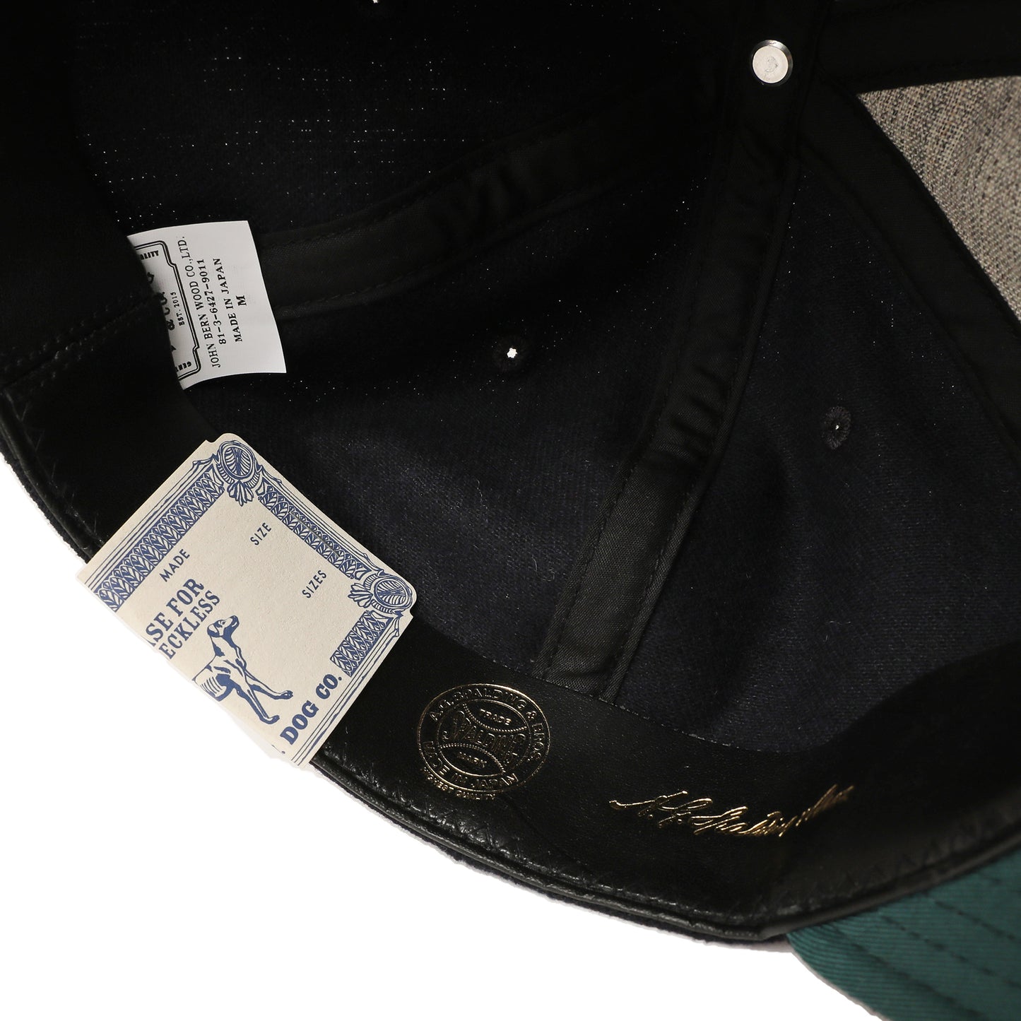 A.G.SPALDING×THE H.W.DOG Baseball cap【SL-SPL-HWD-2410】