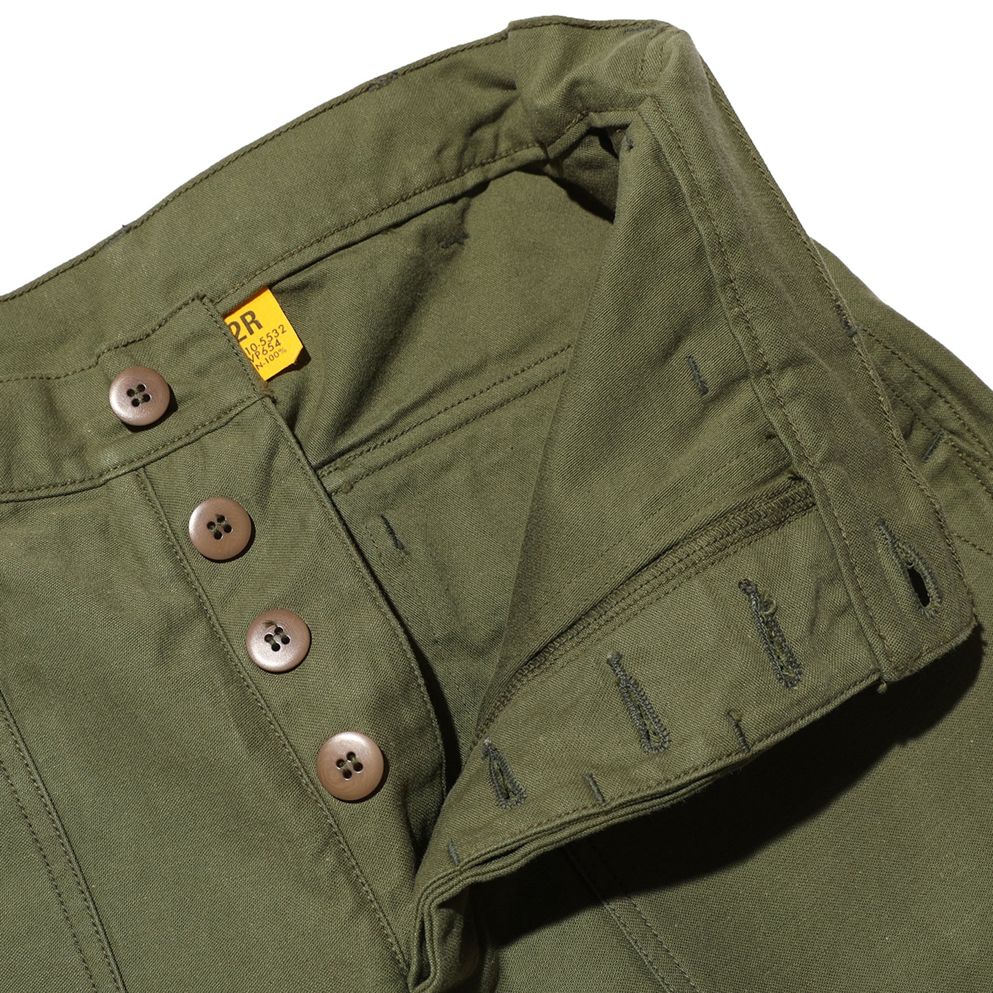 COLIMBO 50’s Army Utility Shorts"Fort Bragg"-Plain-【ZZ-0215】