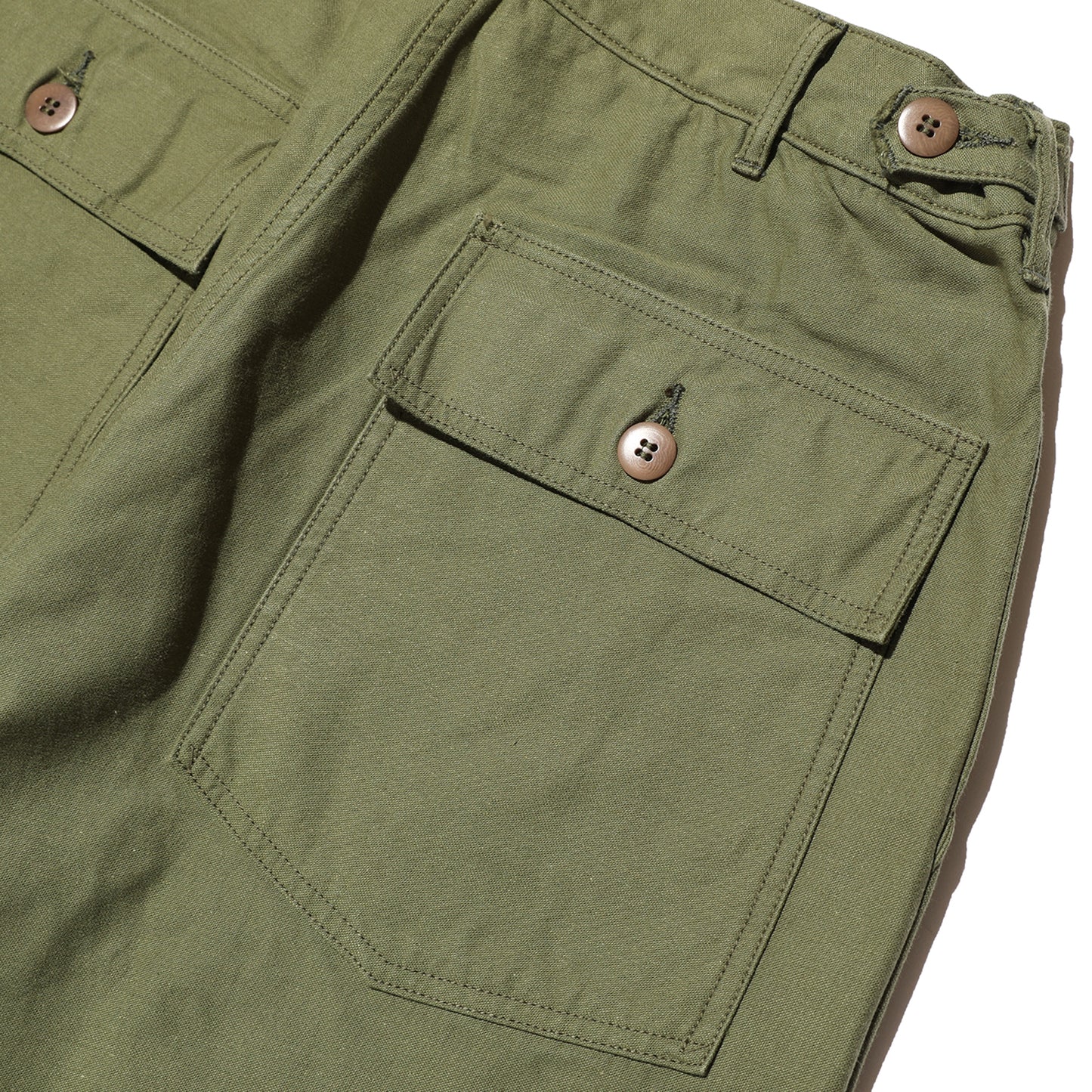 COLIMBO 50’s Army Utility Shorts"Fort Bragg"-Plain-【ZZ-0215】