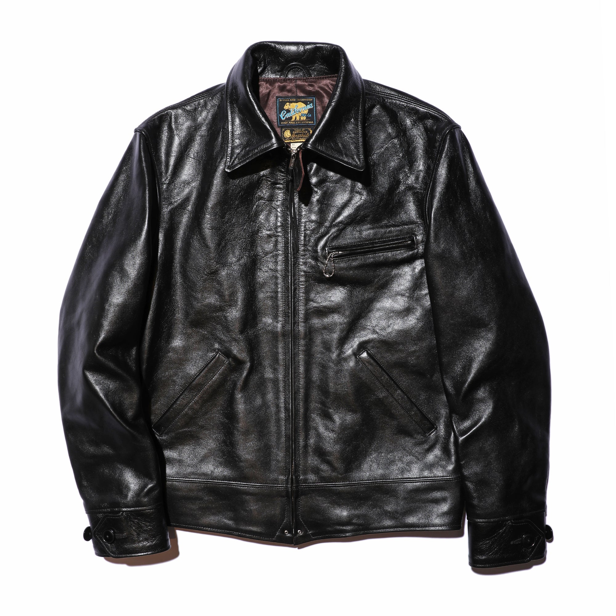 Rainbow Country 30's Style Horsehide Sports Jacket “HERCULES” Black JELADO  Special【RCL-10013H-J24】 - 36(S)