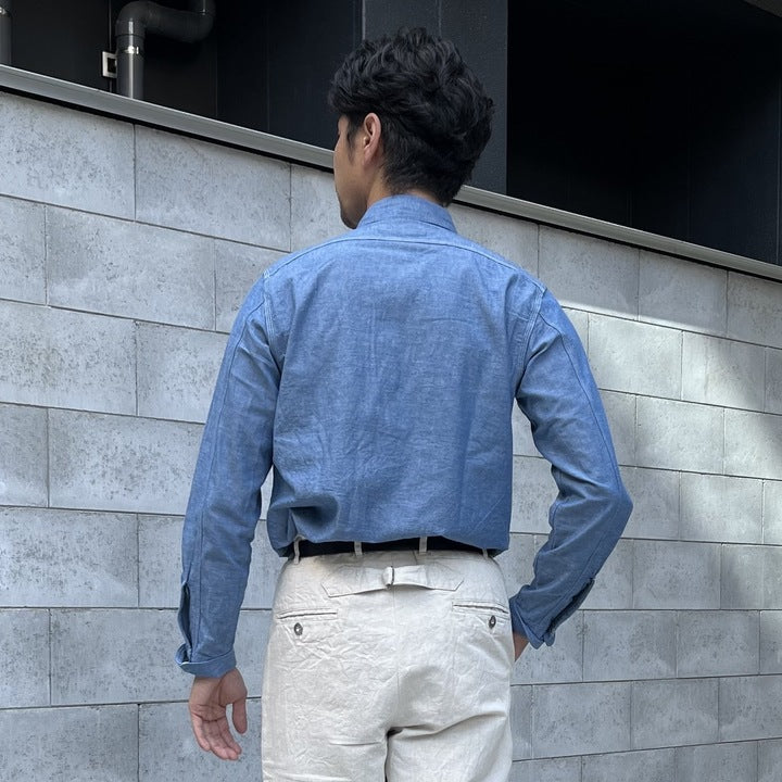 JELADO Smoker Shirt Indigo Chambray【JP94112】