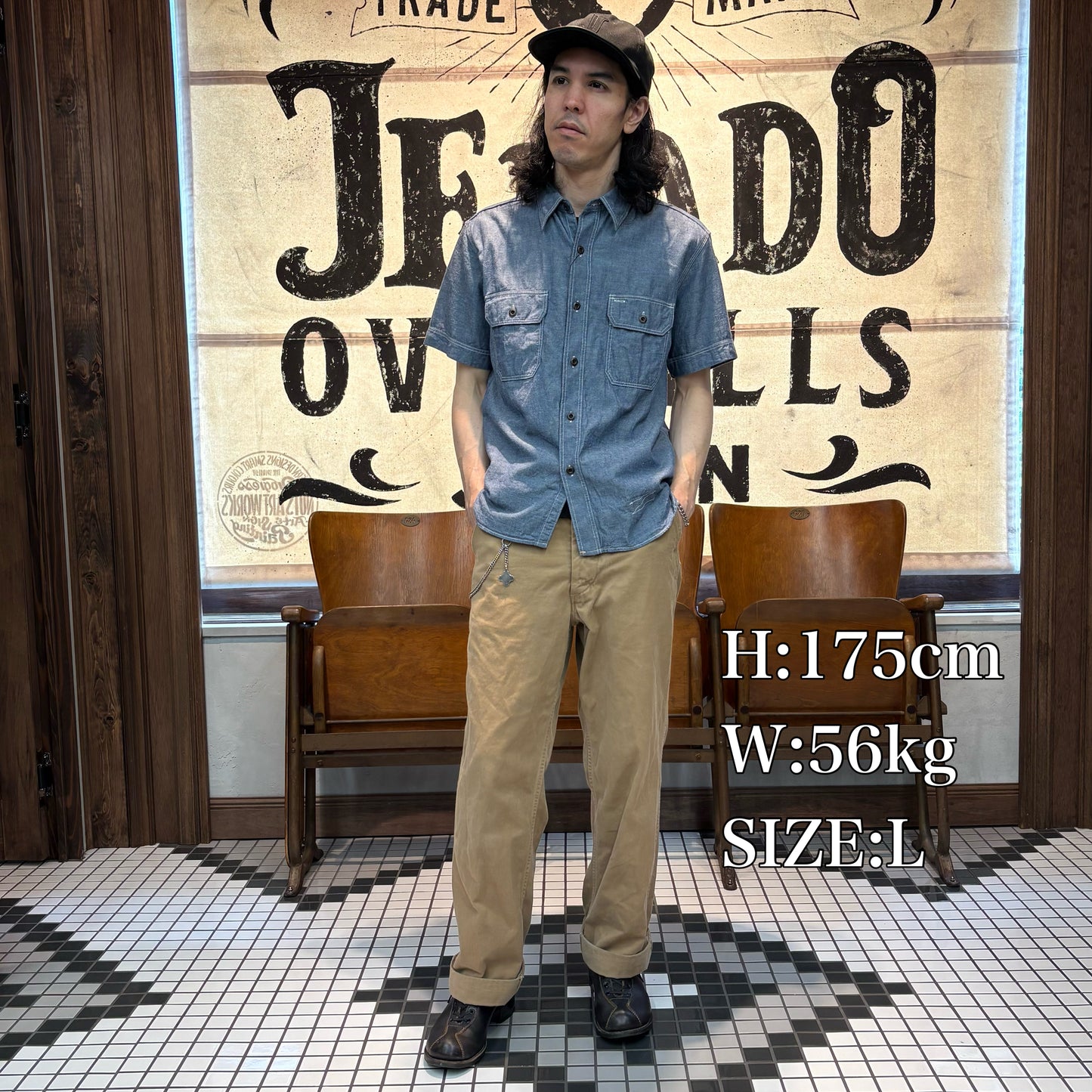 JELADO  S/S Unionworkers S/S Shirt【JP94121】　