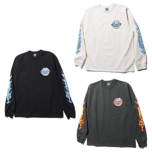 Flame Sleeve Tee【AB13233】