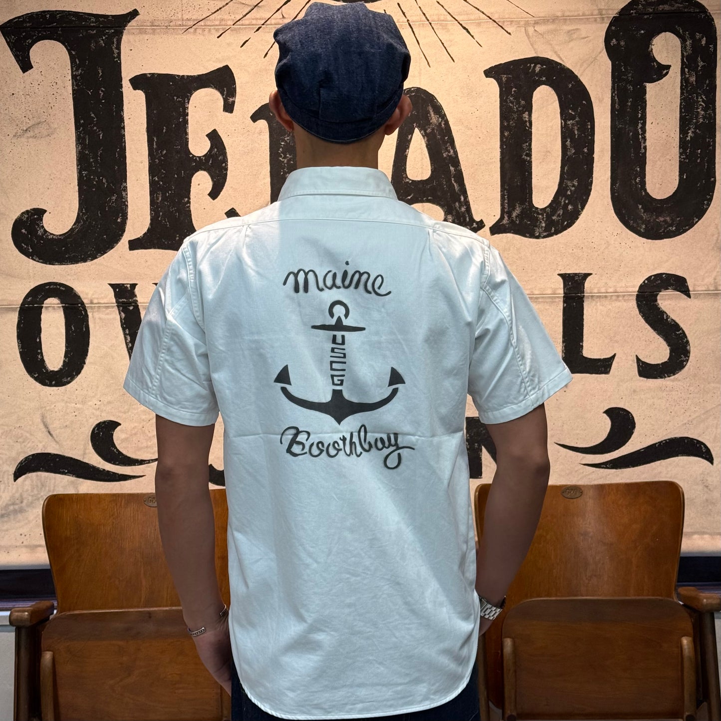 JELADO Officer Shirt [CT82113B] Stencil Custom