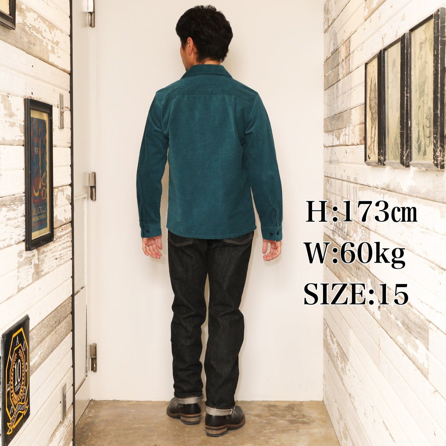 JELADO Westcoast Shirt Corduroy【SG01102】