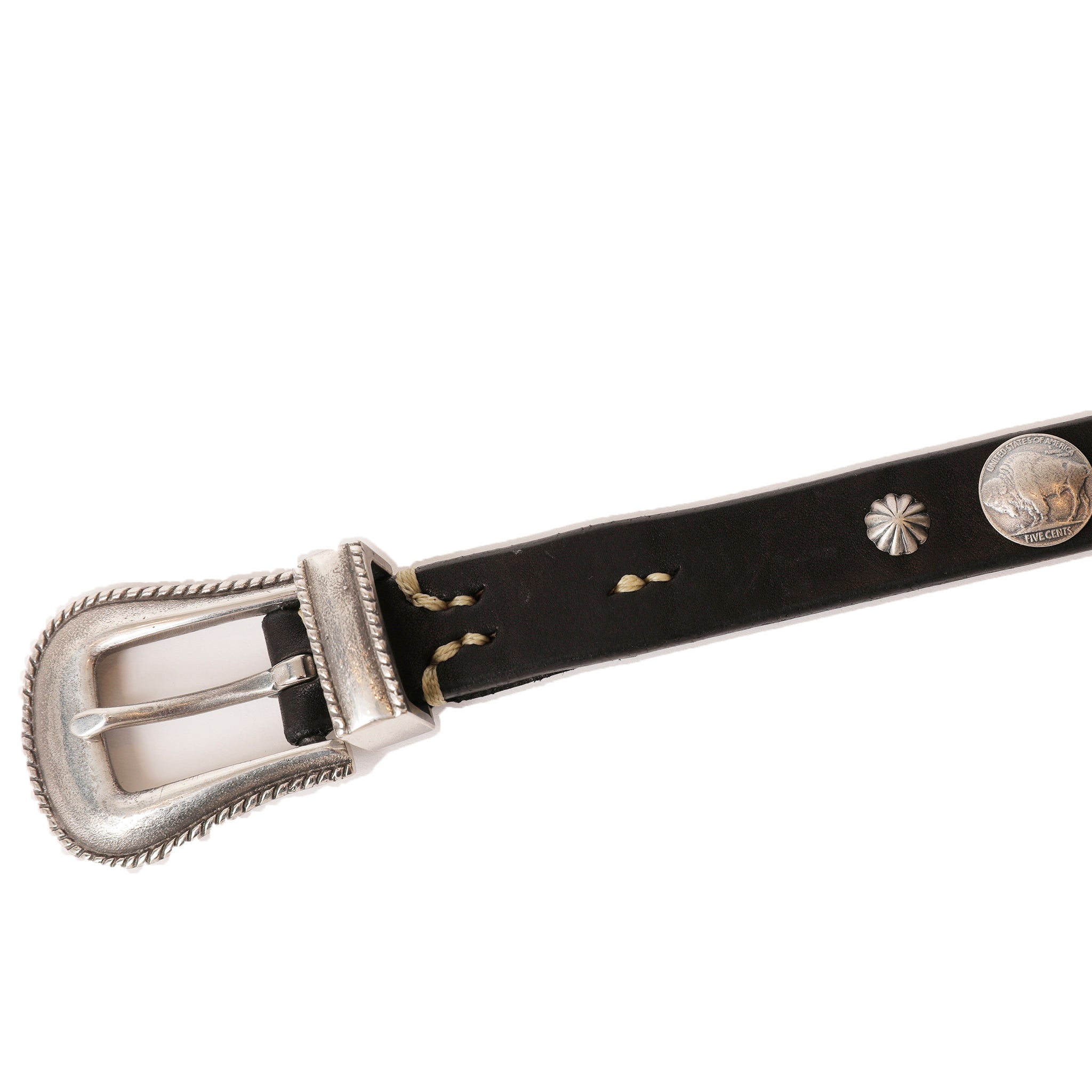 Vintage Works Leather Belt 7Hole Western style Belt【DH5738 CH-5