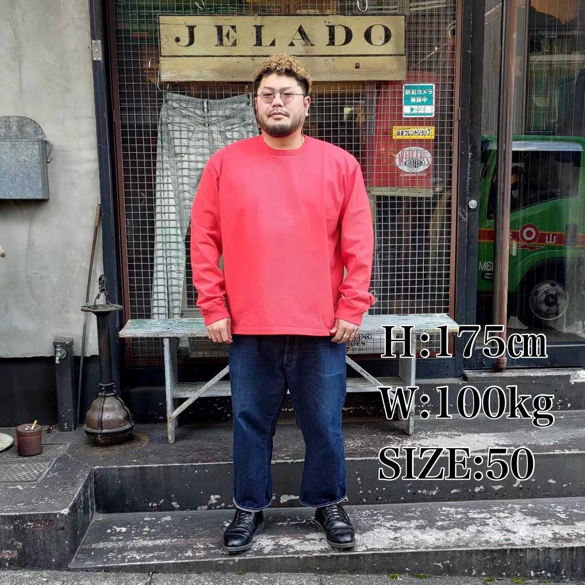 JELADO  Heavy Weight L/S Tee【AB94238】