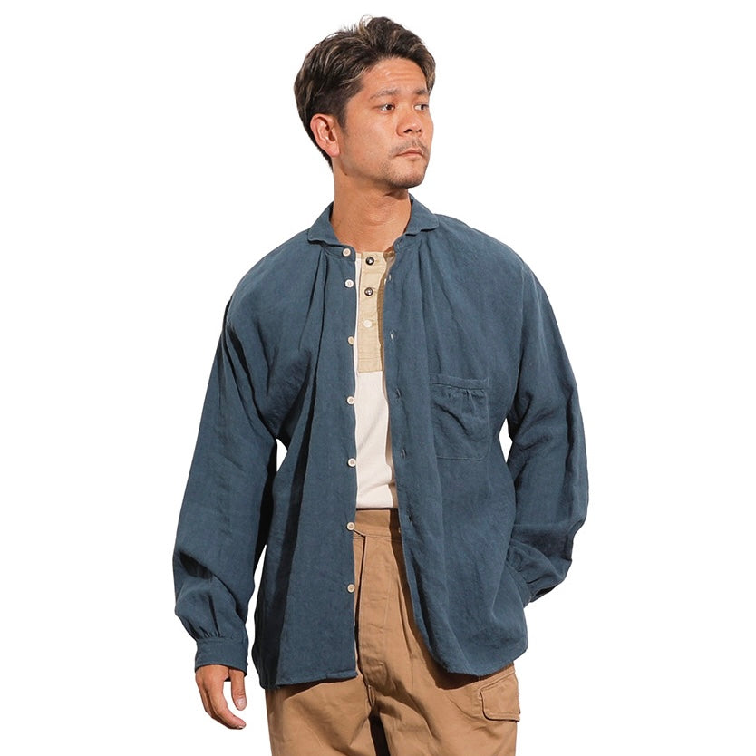 【Coming Soon】The 2 Monkeys Linen Cambrai Shirt【TM21160】