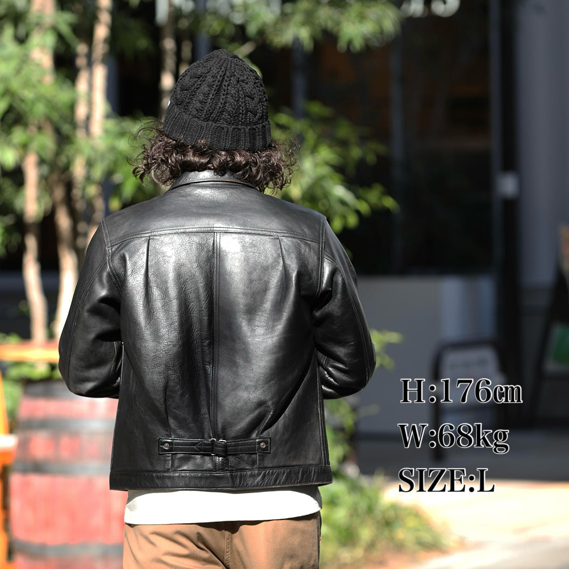 JELADO 44Leather Jacket(44レザージャケット) Horse hide Semi-aniline Finish【JP94409】