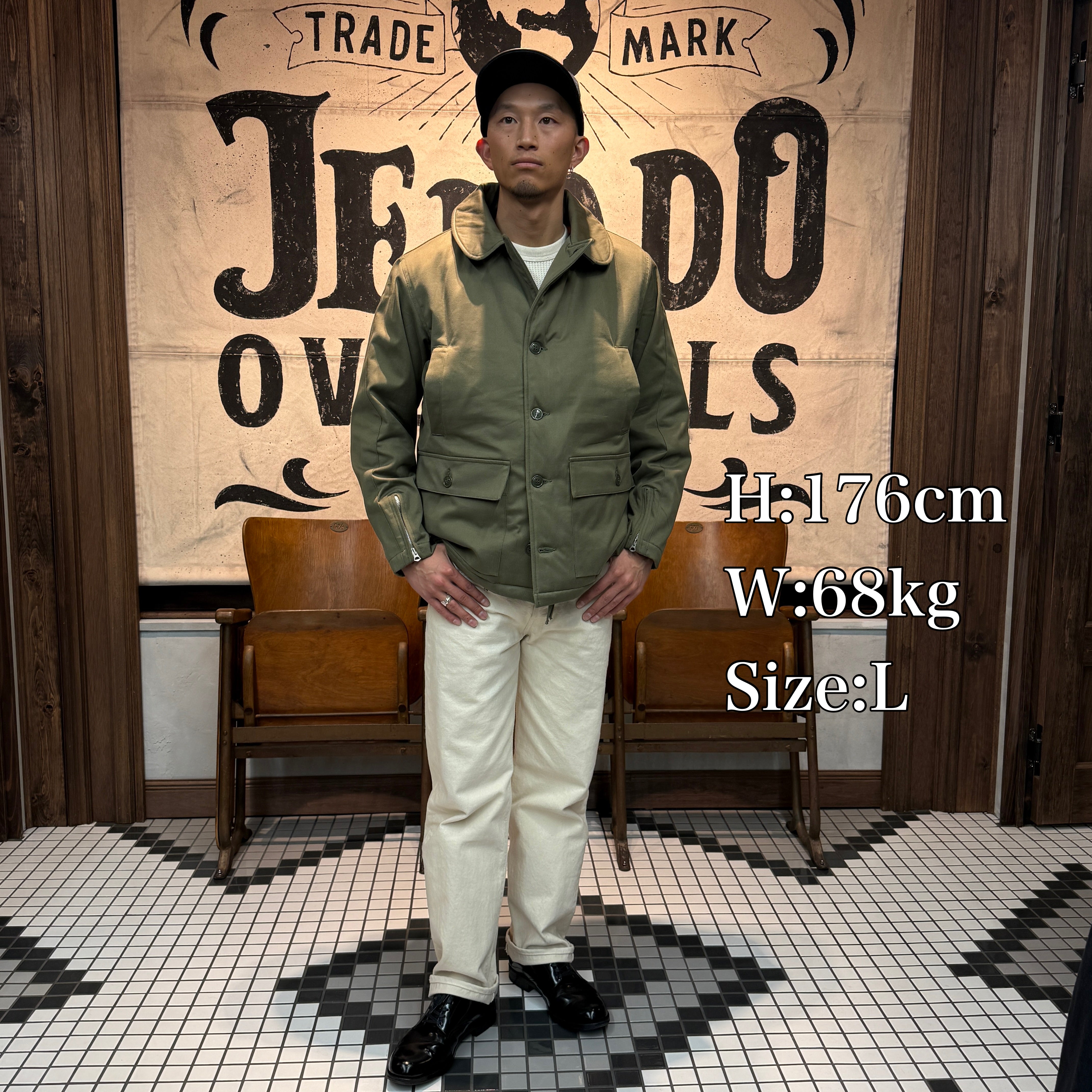 JELADO × COLIMBO Sundowners Jacket AL-1 Plane【CT13412A】