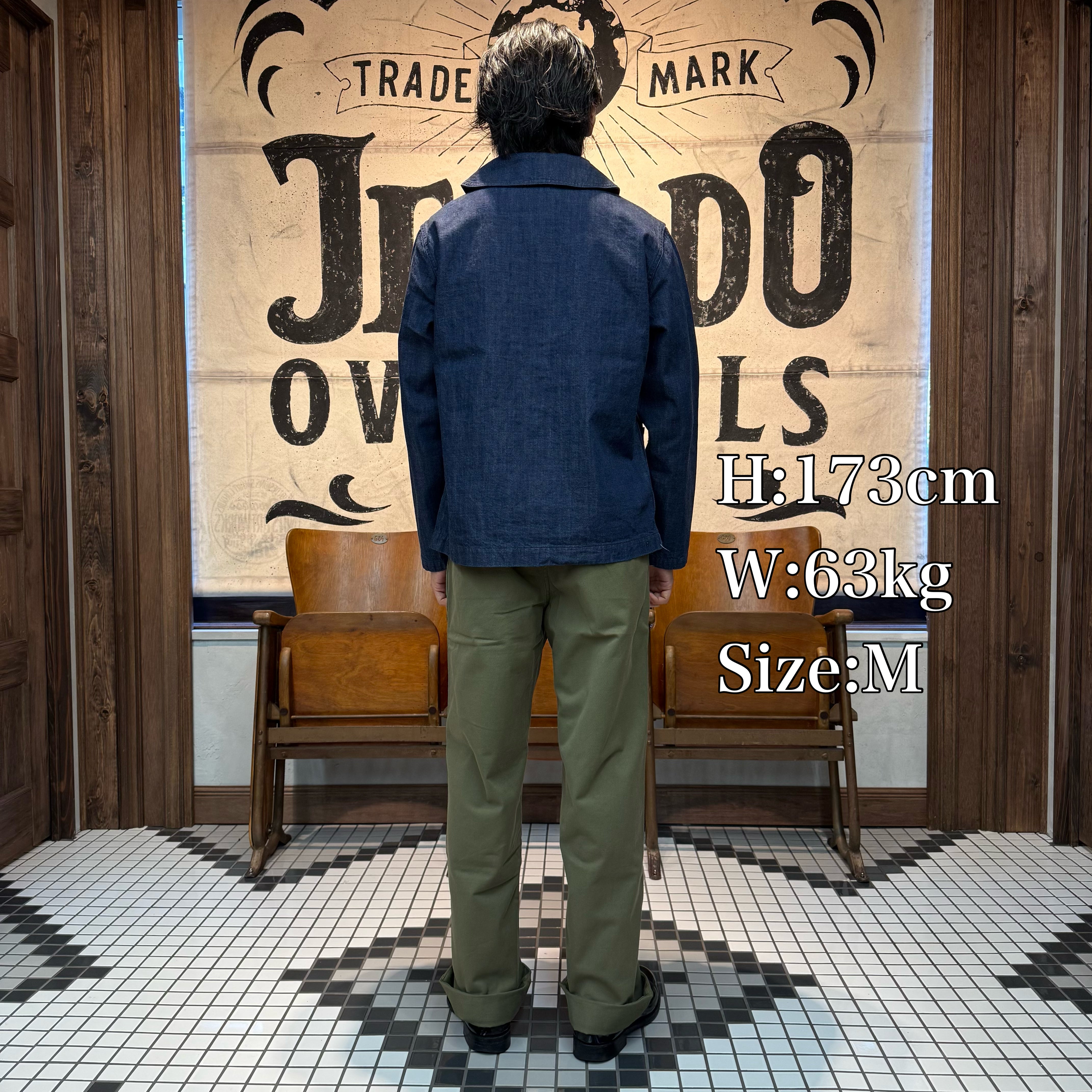 U.S.Navy Dungaree Jumper 【CT12316】 – JELADO