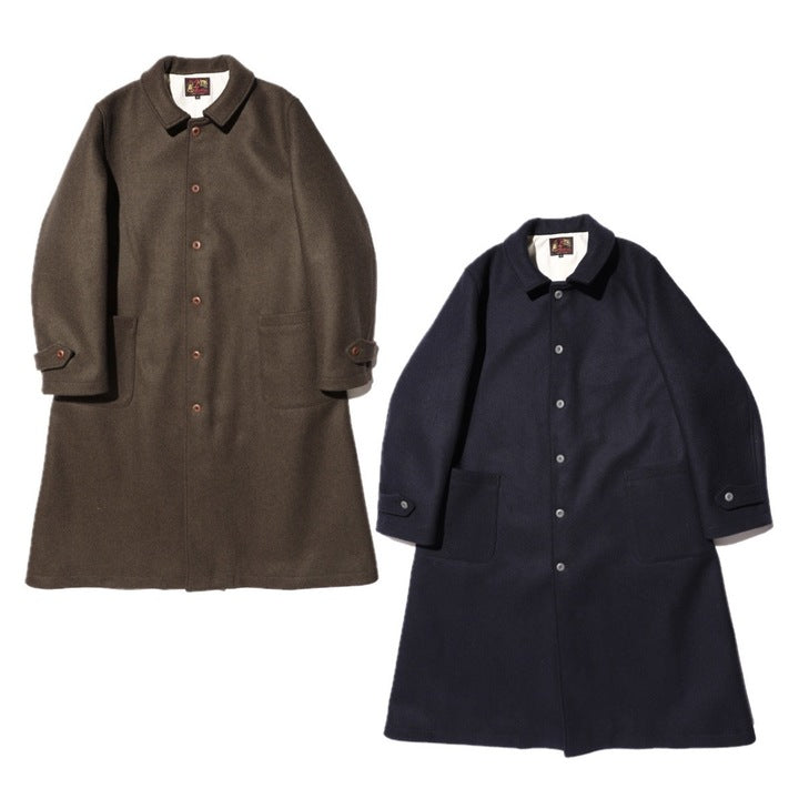 The 2 Monkeys Long-A Wool Over Coat【TM03434】