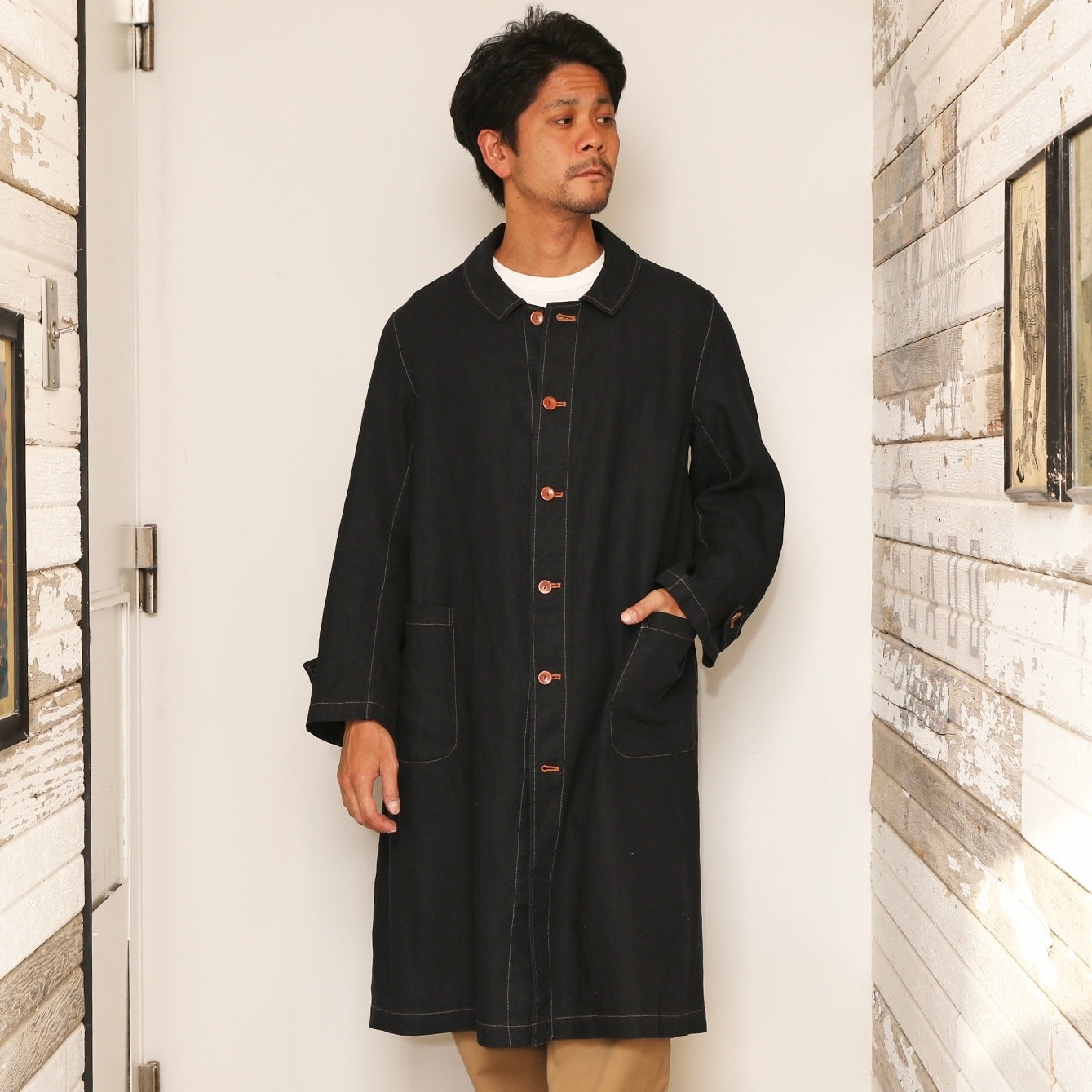 The 2 Monkeys Atelier Coat （アトリエコート）【TM01443】