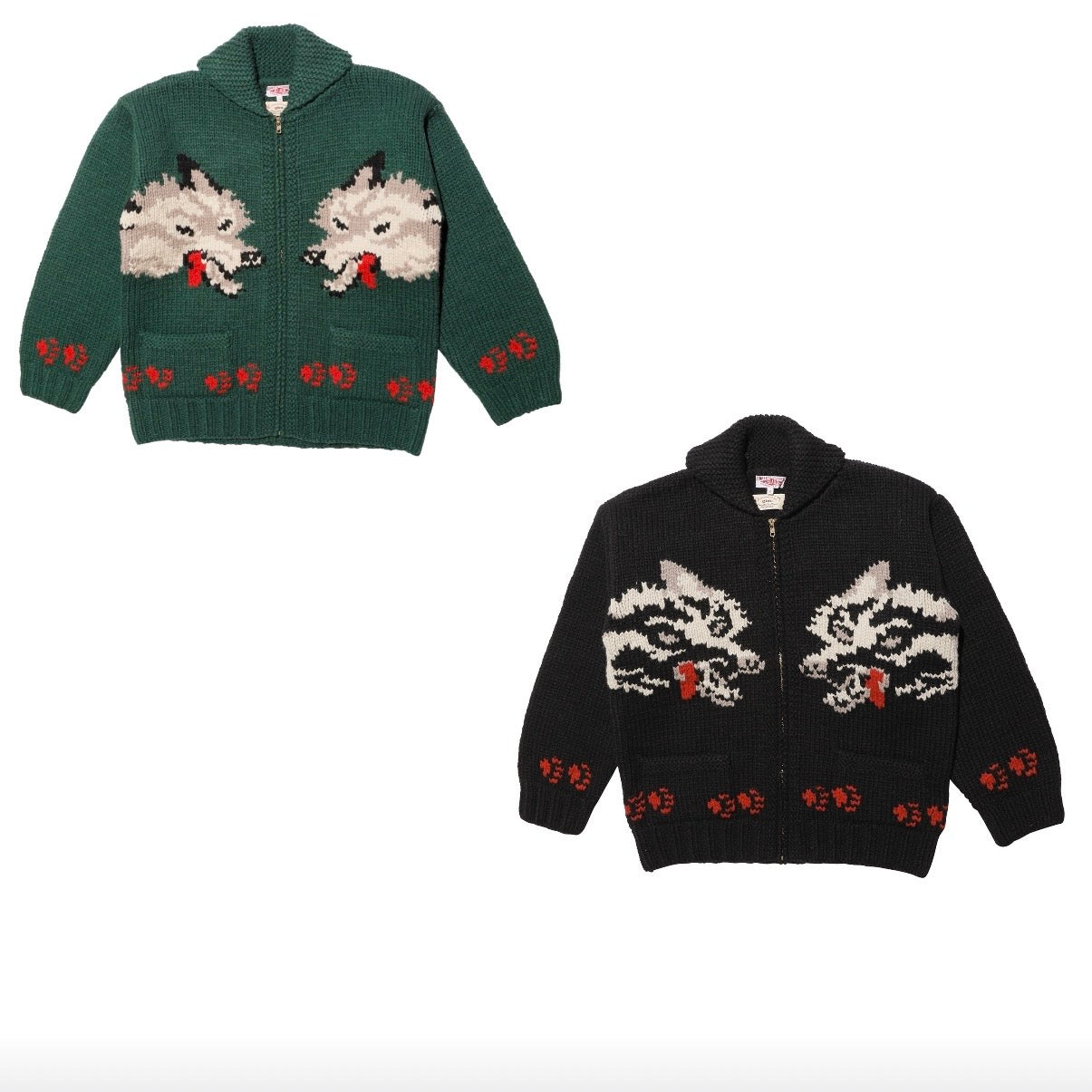 【Coming Soon】Cowichan Style Sweater WOLF【JP23806】